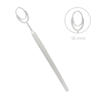 Hofmann-Thornton Fixation Ring – 16mm Closed Ring | Flat & Round Handle | 11cm