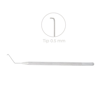 Nagahara Phaco Splitter, 0.5 mm, Overall Length 12.5 cm - Stellmacher Instruments inc.