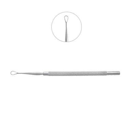 Kirby Lens loop, round handle, overall length 13.5 cm - Stellmacher Instruments inc.