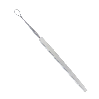 Weber Lens Loop, Flat Handle, 5.5 mm, Overall Length 13.5 cm - Stellmacher Instruments inc.