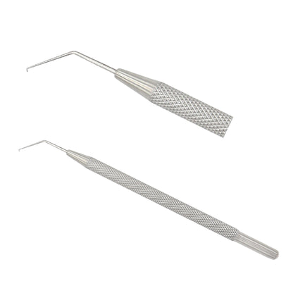 Sinskey Lens Hook — Reverse 0.2mm Tip, Angled IOL Manipulator, 115mm (Stainless Steel)