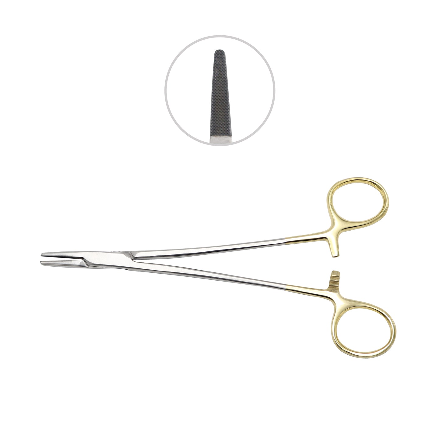 Reusable Mayo Hegar Needle Holder Forceps Straight 180mm