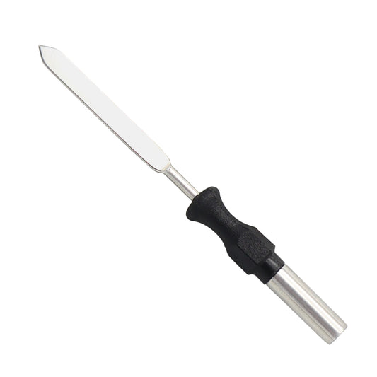 Knife Electrode – Straight | 25mm x 3.3mm Tip | 4mm Shaft