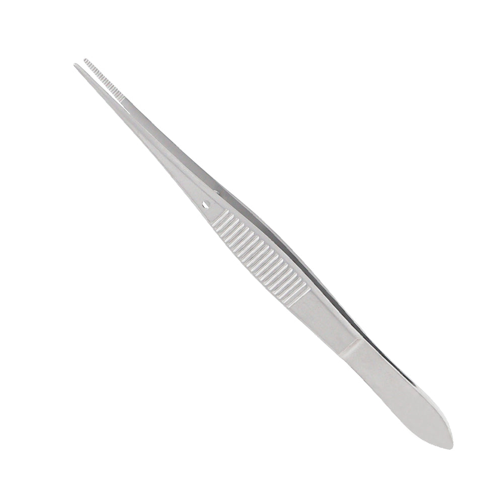 Iris Forceps, Straight, 1 mm, Serrated, Overall Length 10.5 cm - Stellmacher Instruments inc.