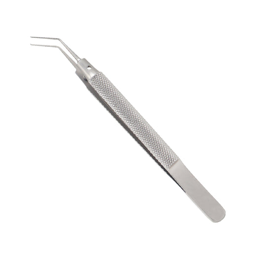 Utrata Micro Capsulorhexis forceps, round handle, for 11 mm shanks, 10.5 cm long