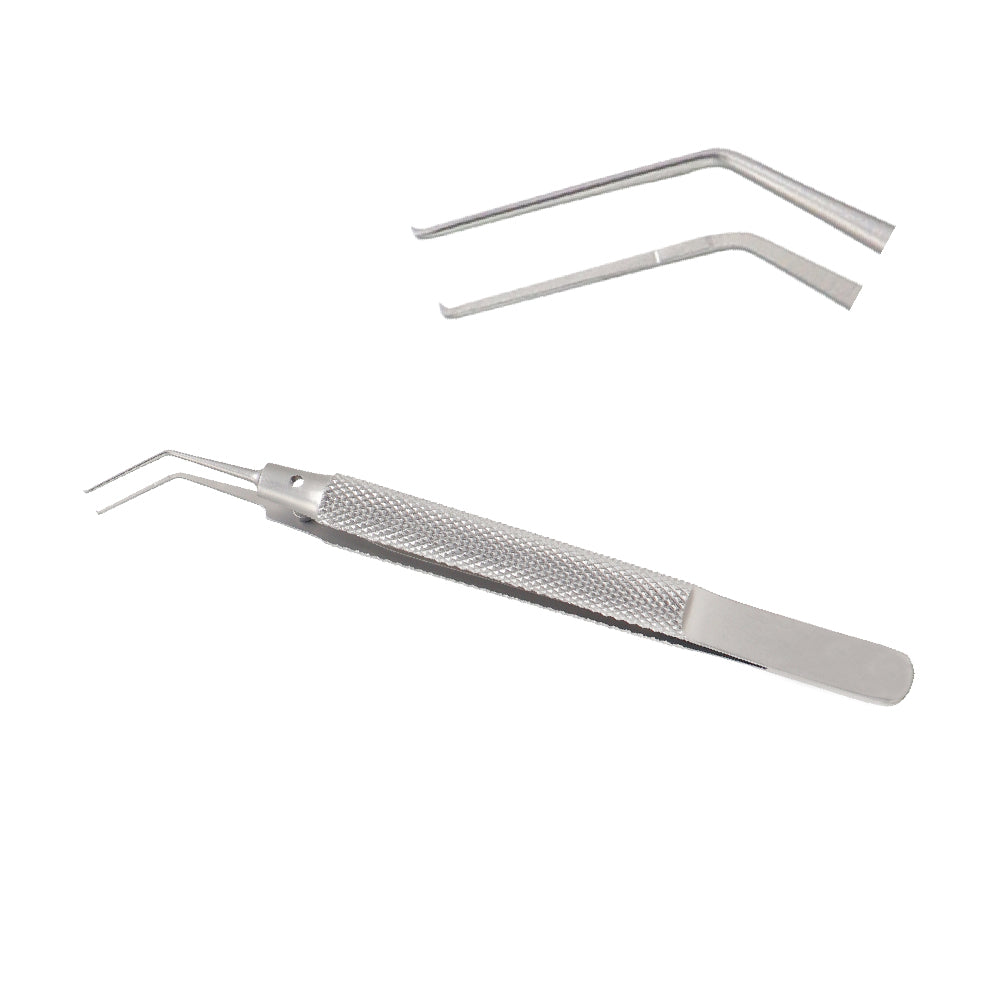 Utrata Micro Capsulorhexis forceps, round handle, for 11 mm shanks, 10.5 cm long