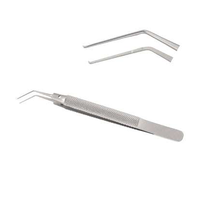 Utrata Micro Capsulorhexis forceps, round handle, for 11 mm shanks, 10.5 cm long