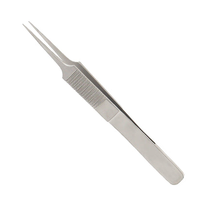 Tying Jewelers Forceps, Jewelers Type, 7.5 mm platform, 0.5 mm, Overall Length 11.5 cm