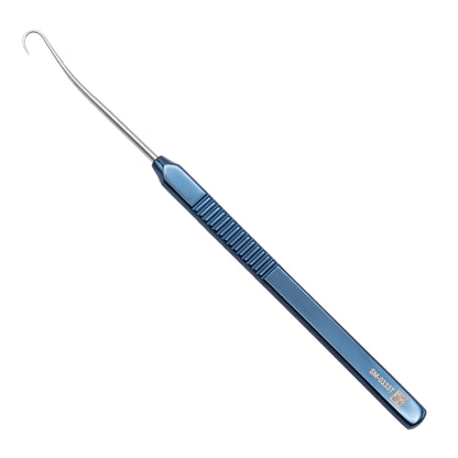 Scobee Oblique Muscle Hook Curved 4.5mm Titanium Ophthalmic Instrument
