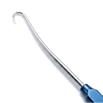 Scobee Oblique Muscle Hook Curved 4.5mm Titanium Ophthalmic Instrument
