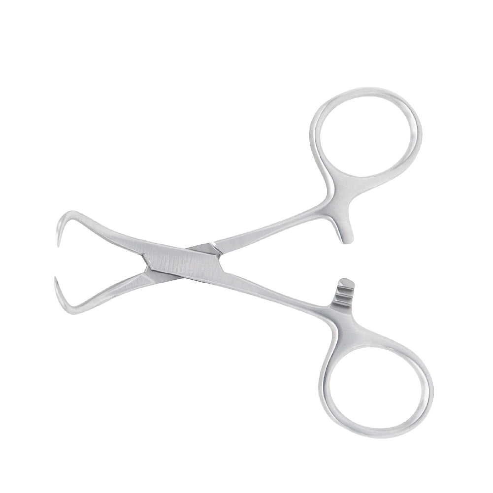 Backhaus Towel Forceps, overall length 9.5 cm