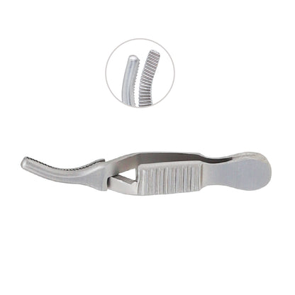 Dieffenbach Serrefine, Curved, overall length 4.5cm