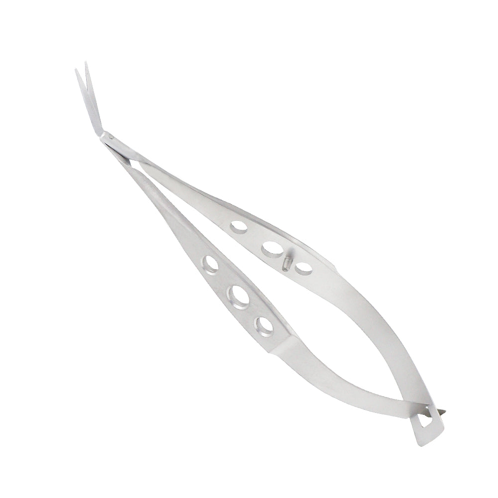 Ong Capsule scissors, angled forward, overall length 9 cm