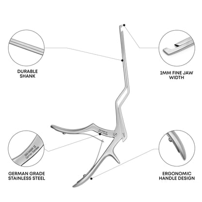 Foraminotomy Kerrison Punch 45° Upbiting 8"