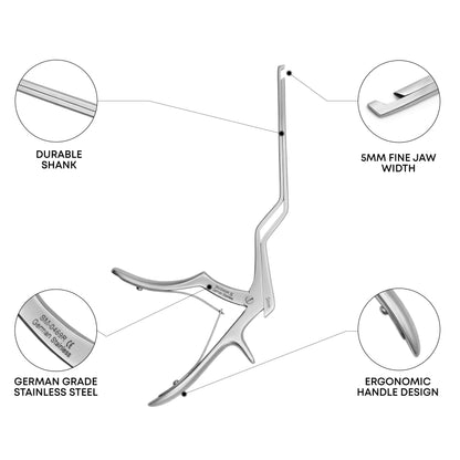 Foraminotomy Kerrison Punch 45° Upbiting 8"