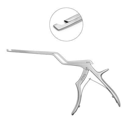 Bayonet Kerrison Punch 45° Upbiting | 240mm Spine Instrument