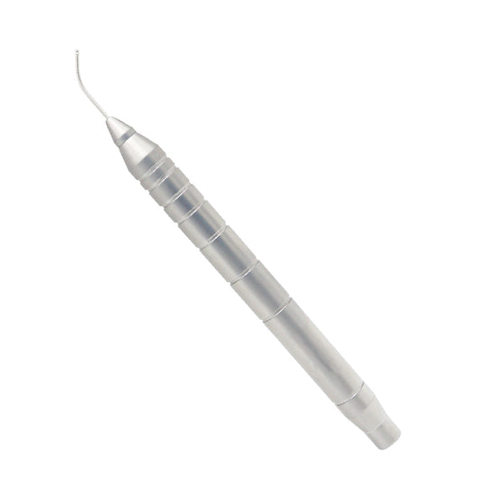 Irrigating Cannula handpiece Conical Tip, Irrigating port 2 x 0.5 mm, 21 ga, SS, overall length 11 cm