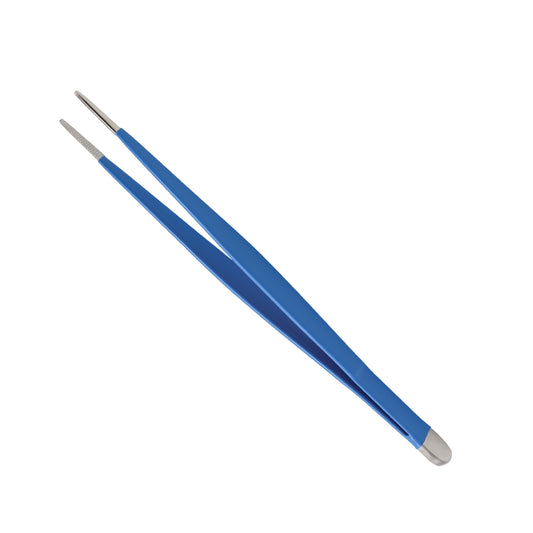 Coated Potts-Smith Forceps – Straight, Serrated Tips | 7", 8", 12" (with Platform)
