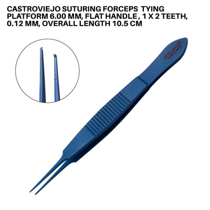 Castroviejo Suturing Forceps – Precision Ophthalmic Surgical Instruments