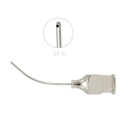 Simcoe Cortex Extractor – 21mm | 0.3mm Side Port | 23G | Sandblasted Tip