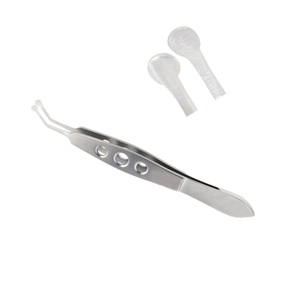 Meibomian Gland Forceps Expressor Tweezer High Precision for Meibomian Flap, 3 mm - Stellmacher Instruments inc.