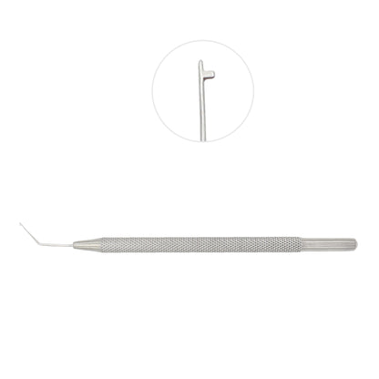 Lester IOL Manipulator – Angled 0.25mm Dia, 115mm