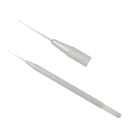 Lester IOL Manipulator – Straight 0.25mm Dia, 115mm Round Handle