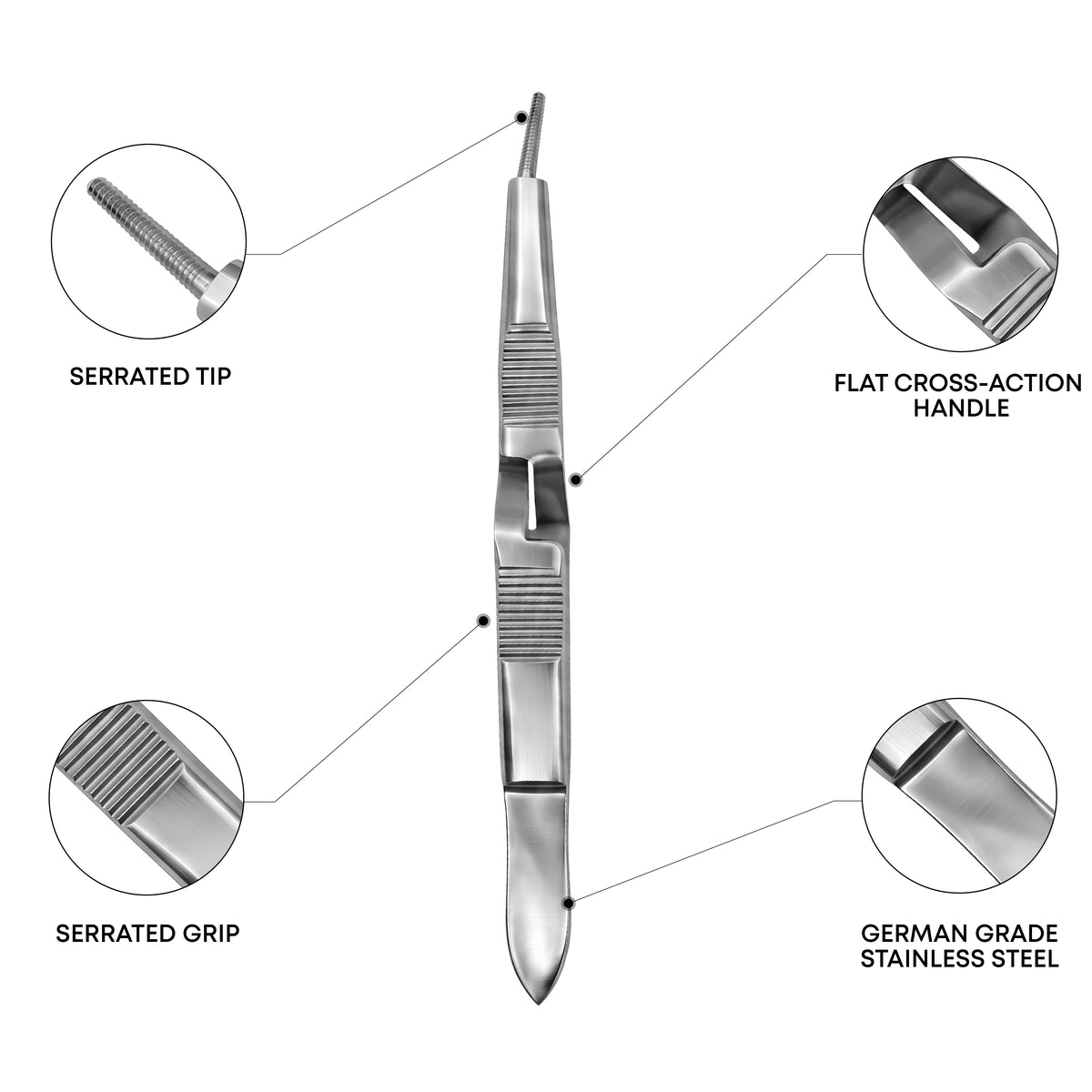 Watzke Sleeve Spreading Forceps – Angled, 120 mm