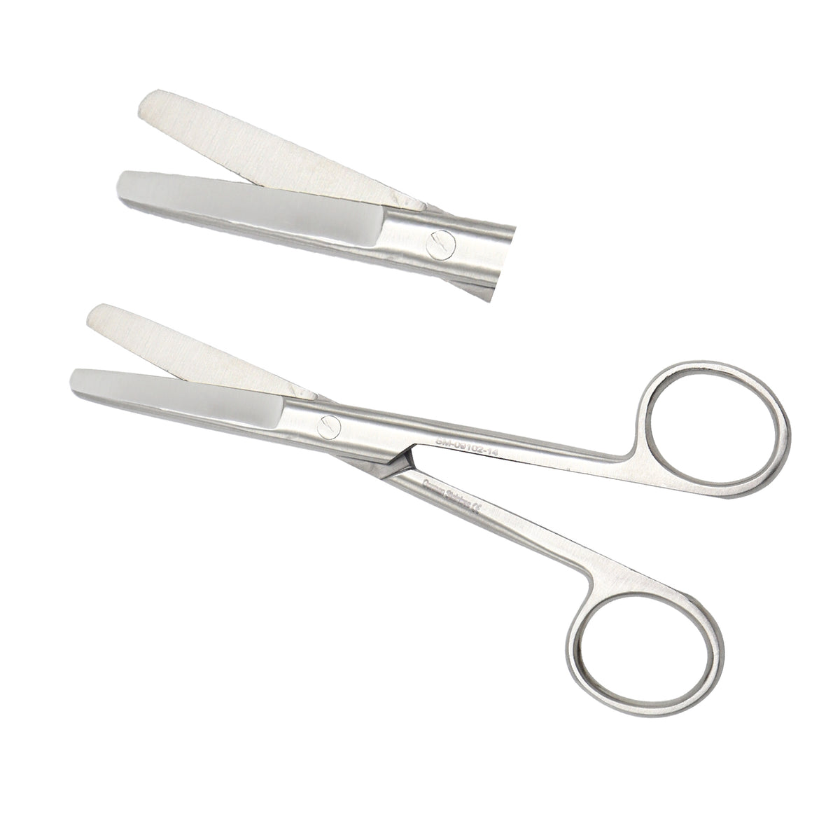 Operating Scissors Sleng Reusable Surgical Operating Scissor Standard Straight 165mm - Curved