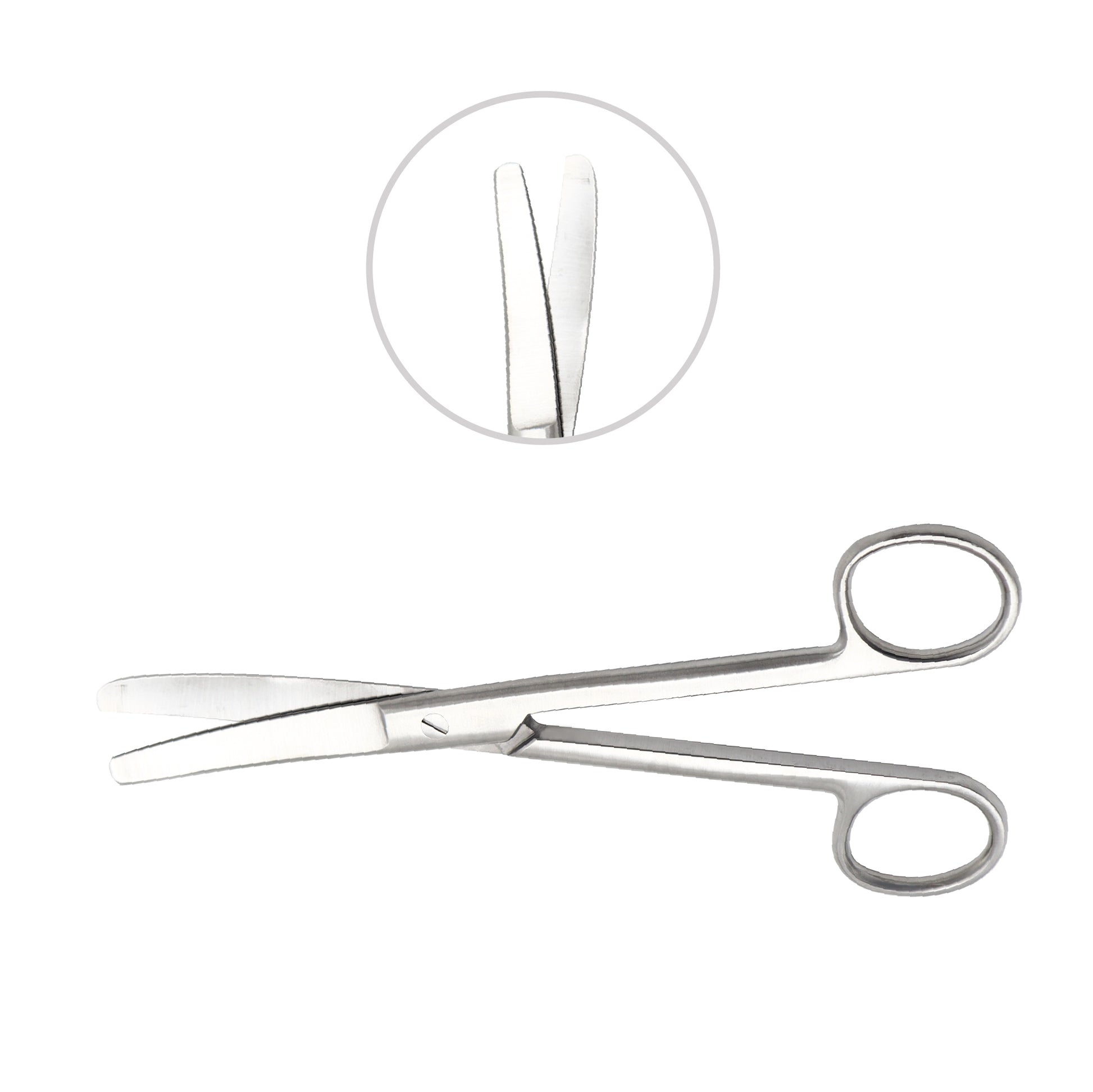 Reusable Surgical Operating Scissor Curved - 185mm Blunt/Blunt