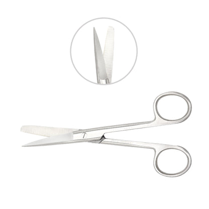 Reusable Surgical Operating Scissor Standard Straight 130mm