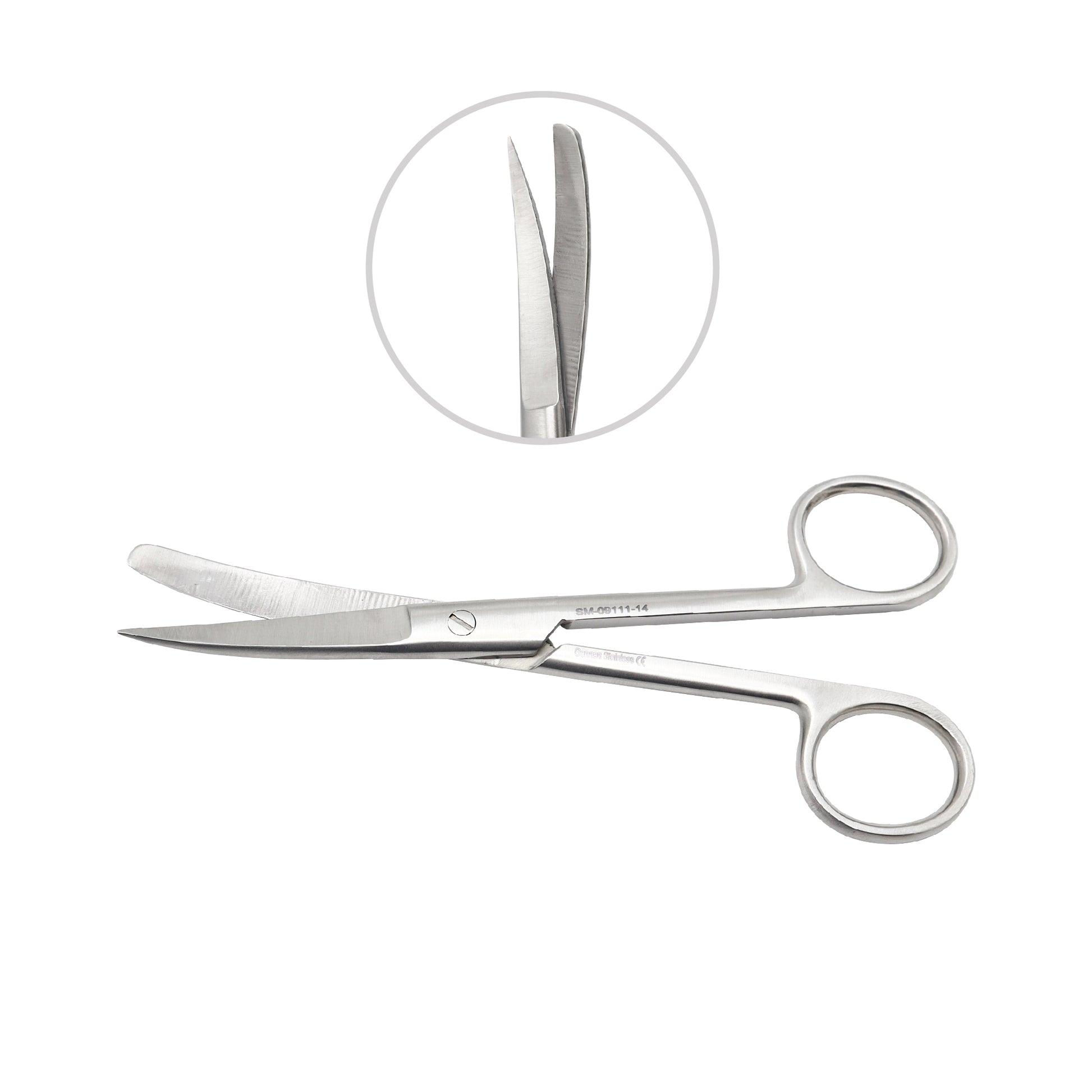 Reusable Surgical Operating Scissor Curved - 145mm Blunt/Sharp