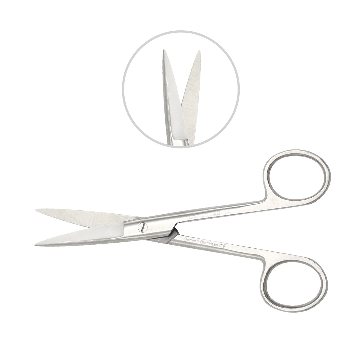 145mm Reusable Surgical Operating Scissor Standard Straight 145mm Sharp