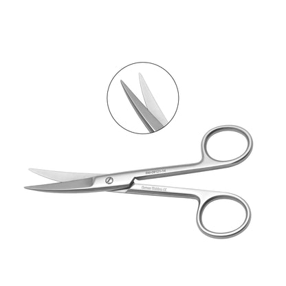 Standard Operating Surgical Scissors – Curved & Straight | 140–145mm