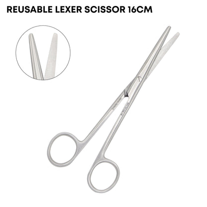 Lexer Dissecting Scissors 16cm Straight Blunt/Blunt