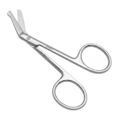 Ostomy Scissors Curved Blunt Tips – Colostomy & Stoma Care Scissors