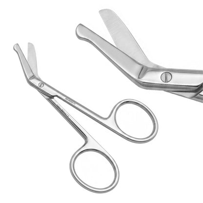 Ostomy Scissors Curved Blunt Tips – Colostomy & Stoma Care Scissors