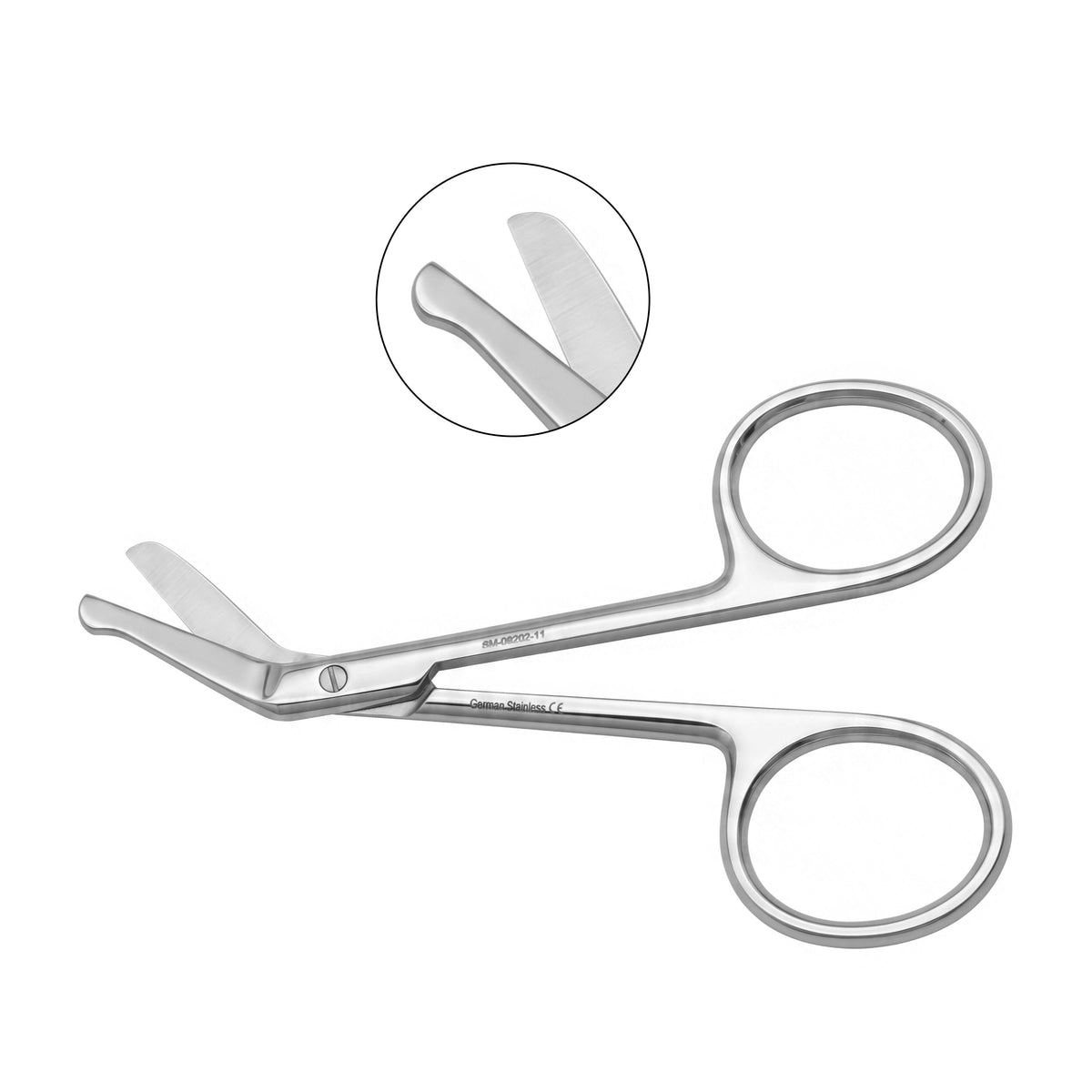 Ostomy Scissors Curved Blunt Tips – Colostomy & Stoma Care Scissors