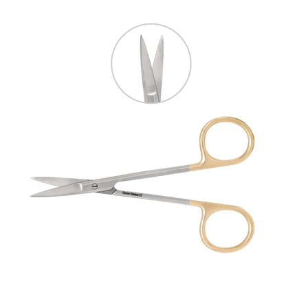 Operating Iris Standard Scissors Straight 11cm TC