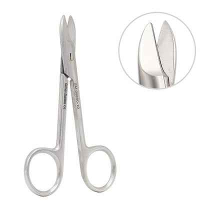 Bee Bee Crown Scissors Straight 10.5cm – Surgical Operating Scissors