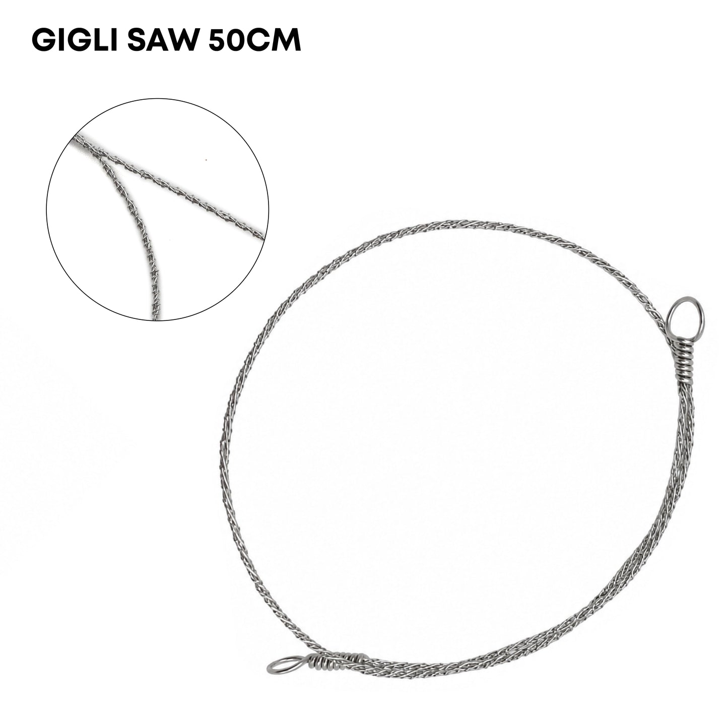 Gigli Saw Wire – 30cm & 50cm Flexible Orthopedic Bone Saw
