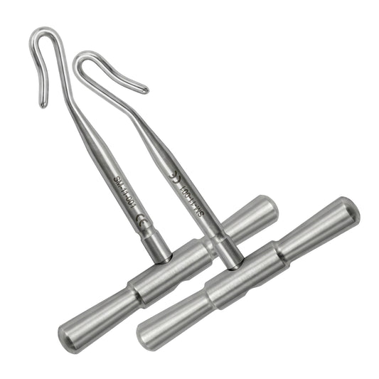Gigli Saw Handles – Pair | T-Shaped Hook Handles