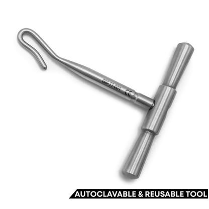 Gigli Saw Handles – Pair | T-Shaped Hook Handles