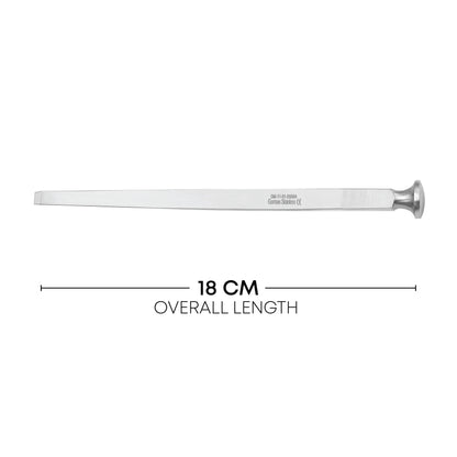 U.S. Army Bone Chisel 18cm / 7" – Straight Single-Bevel Orthopedic Chisel
