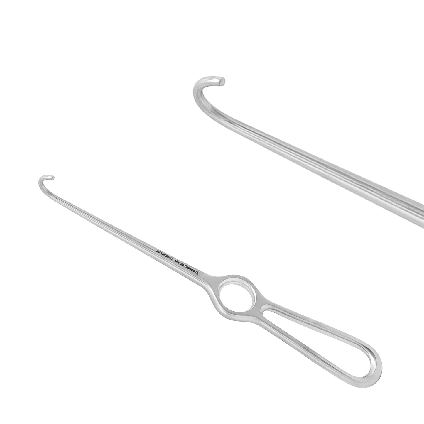 Volkman Bone Hook – 23cm / 9" – 15×20mm Blunt Orthopedic Surgical Retractor