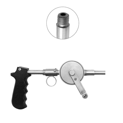 Martin Hand Drill with Chuck & Wrench – Borchardt Shaft Chuck, 6.35mm Max Opening