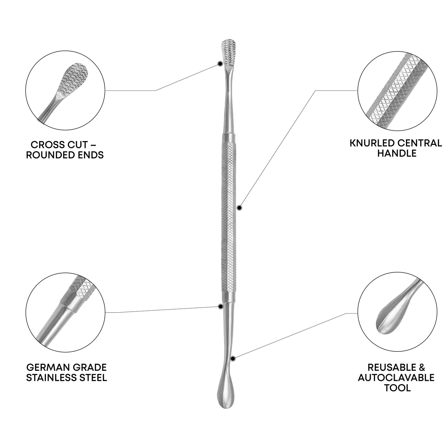 Miller-Colburn Bone File 18cm | Cross Cut Surgical Bone File