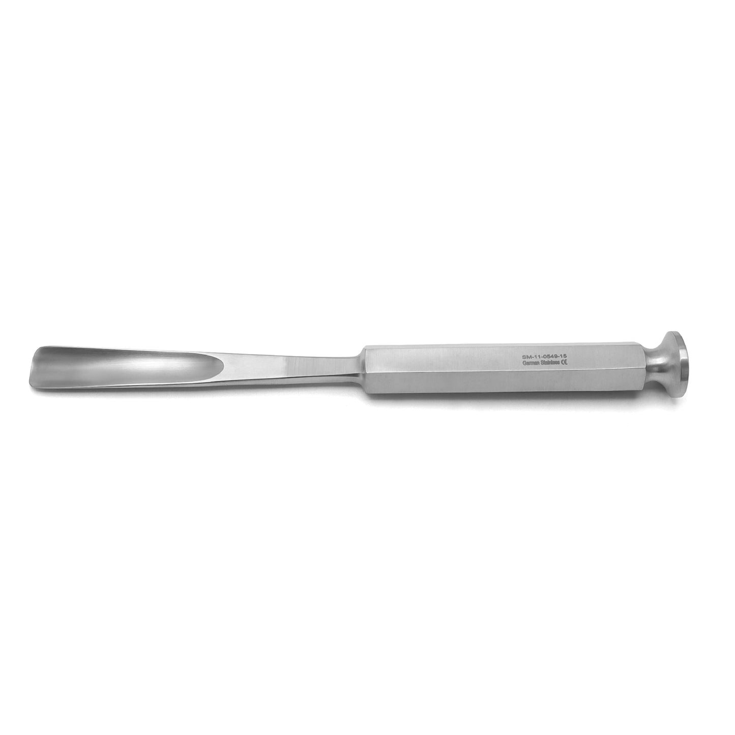 Stille Pattern Bone Gouge 20cm / 8" – Curved Scoop Tip