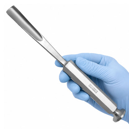 Stille Pattern Bone Gouge 20cm / 8" – Curved Scoop Tip