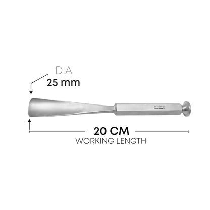 Stille Bone Gouge Straight 20cm / 8" – 25mm Orthopedic Surgical Gouge